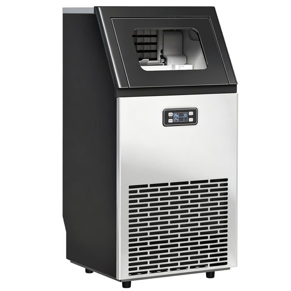 Eiswürfelmaschine gewerblich für Gastronomie 45kg LCD
