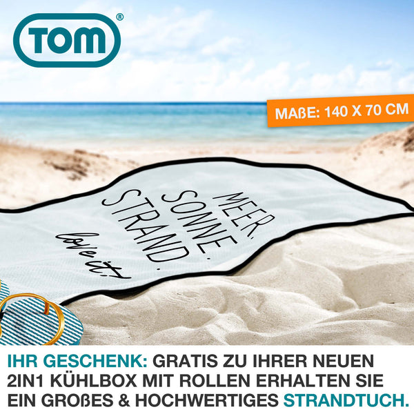 Elektrische 2-in-1 Kühlbox & Wärmebox 40l mobil & geräuscharm