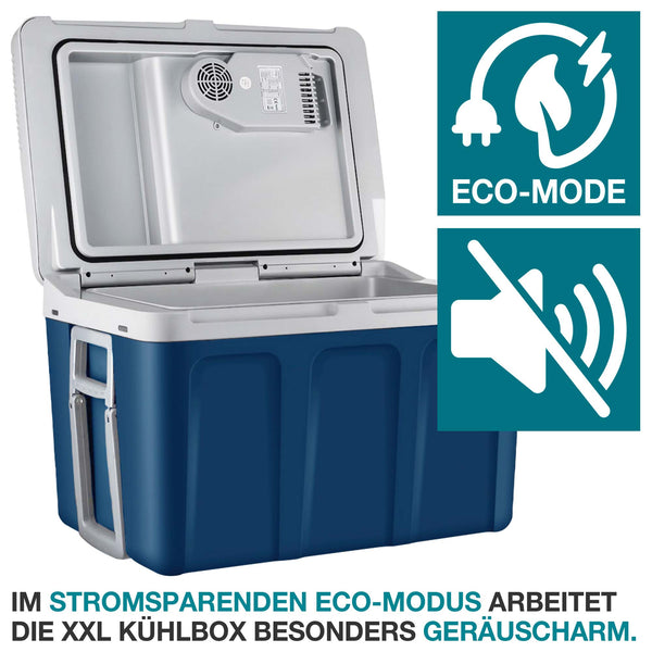 Elektrische 2-in-1 Kühlbox & Wärmebox 40l mobil & geräuscharm