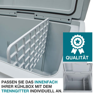 Elektrische 2-in-1 Kühlbox & Wärmebox 40l mobil & geräuscharm