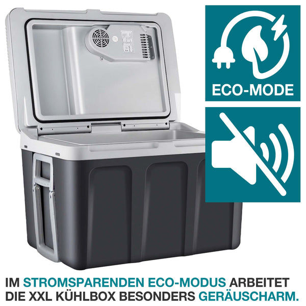 Elektrische 2-in-1 Kühlbox & Wärmebox 40l mobil & geräuscharm