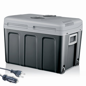 Elektrische 2-in-1 Kühlbox & Wärmebox 40l mobil & geräuscharm