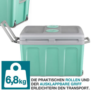 Elektrische 2-in-1 Kühlbox & Wärmebox 40l mobil & geräuscharm