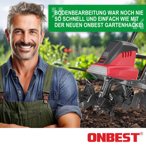 Elektro Bodenfräse Gartenhacke Gartenfräse 1500W