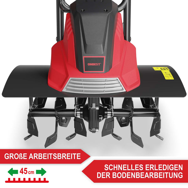Elektro Bodenfräse Gartenhacke Gartenfräse 1500W
