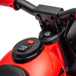 Elektro-Kindermotorrad mit Musik und Seifenblasen für 2-5 Jahre