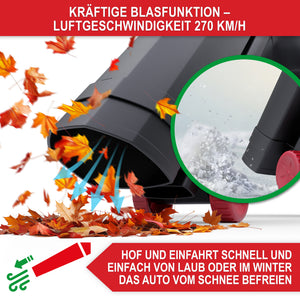 Elektro Laubsauger & Bläser PowerLeaf 3245  3200 W, 3-in-1 Funktion