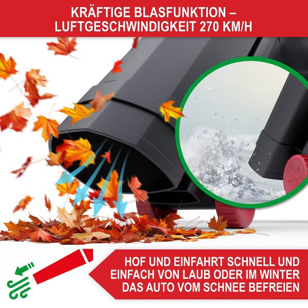 Elektro Laubsauger & Bläser PowerLeaf 3245  3200 W, 3-in-1 Funktion