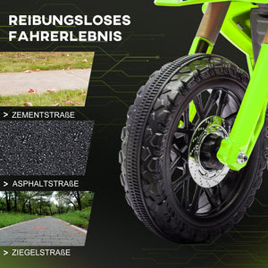 Elektro-Motorrad für Kinder 6V mit Stützrädern und Sound