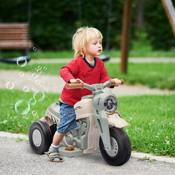 Kinder Elektro-Motorrad mit Musik und Seifenblasen für 2-5 Jahre