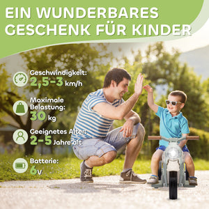 Kinder Elektro-Motorrad mit Musik und Seifenblasen für 2-5 Jahre