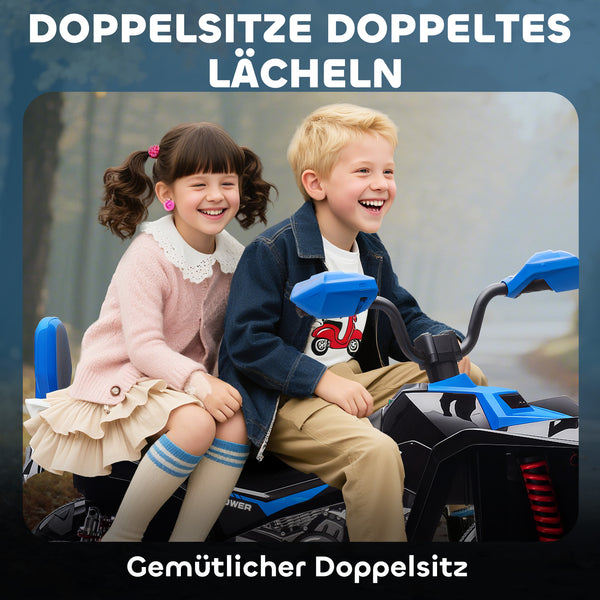 Kinder Elektro Quad 24V mit Licht und Musik für 3-8 Jahre