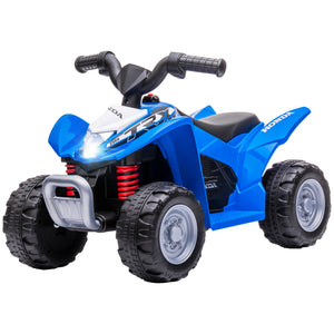 Elektro-Quad Kinderfahrzeug LED Hupe ab 18 Monaten Blau