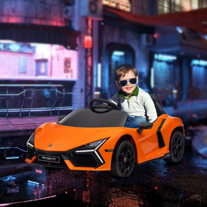 Kinder-Elektroauto Kinderfahrzeug 12V 5 km/h 3-5 Jahre Orange