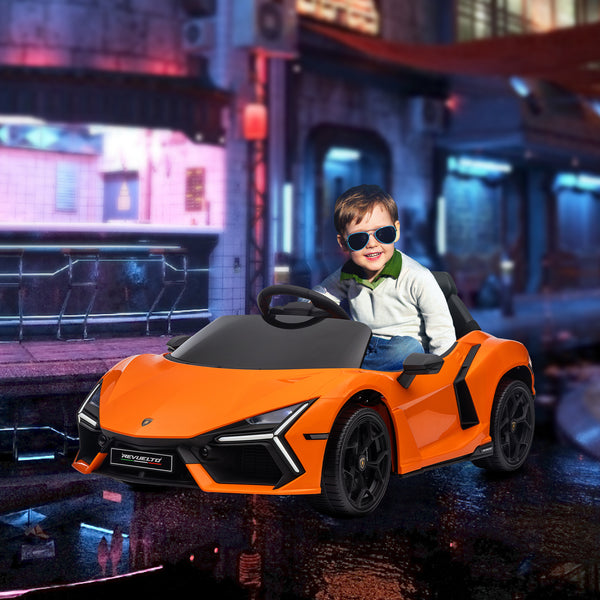 Kinder-Elektroauto Kinderfahrzeug 12V 5 km/h 3-5 Jahre Orange