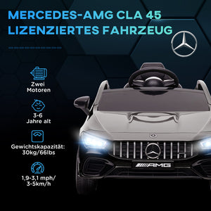 Kinder-Elektroauto Kinderfahrzeug 12V 5 km/h 3-6 Jahre Schwarz