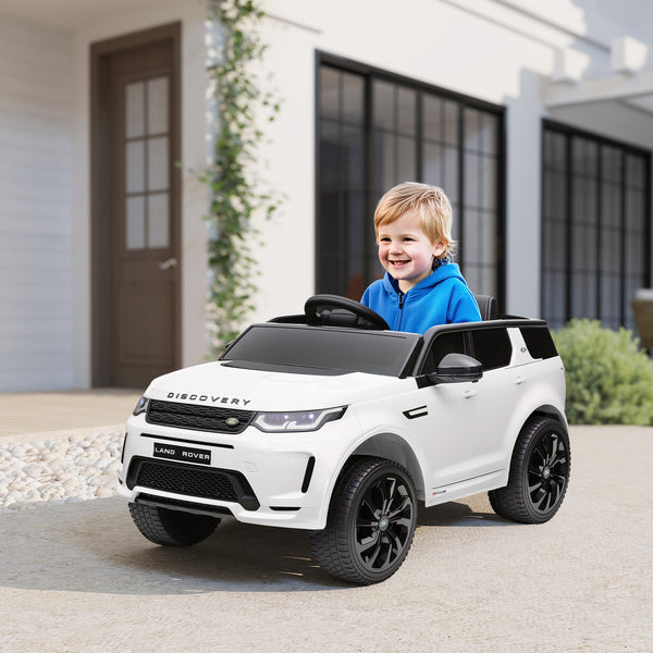 Kinder-Elektroauto Kinderfahrzeug 12V mit Fernbedienung & USB-Anschluss 3-6 Jahre Weiss