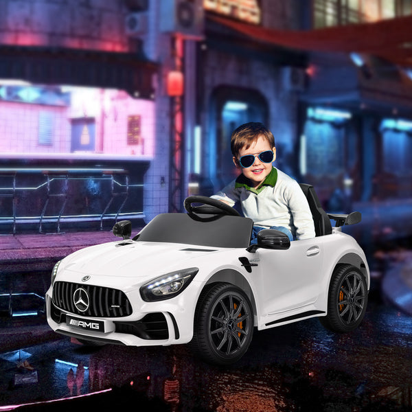 Kinder-Elektroauto Kinderfahrzeug 12V Fernbedienung 3-6 Jahre Weiss
