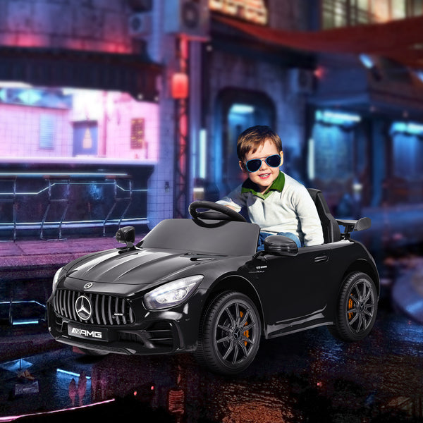 Kinder-Elektroauto Kinderfahrzeug 12V Sanftstart 3-6 Jahre Schwarz