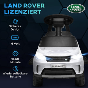 Kinder-Elektroauto Kinderfahrzeug 6V 3 km/h 1.5-5 Jahre Weiss