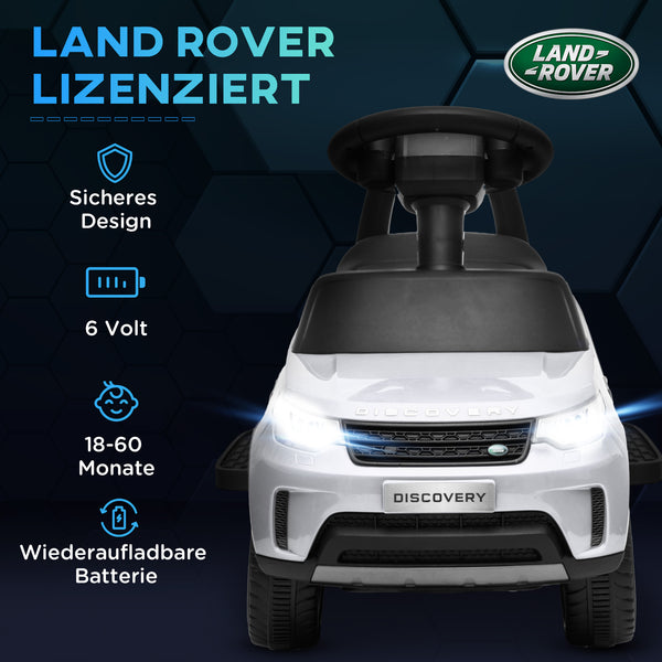 Kinder-Elektroauto Kinderfahrzeug 6V 3 km/h 1.5-5 Jahre Weiss