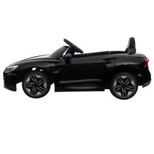 Auto elettrica Audi RS e-tron GT, adatta a bambini dai 3 anni in su, nera