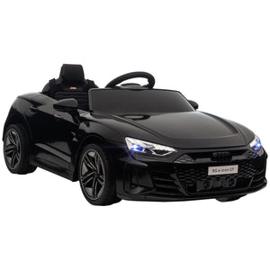 Auto elettrica Audi RS e-tron GT, adatta a bambini dai 3 anni in su, nera