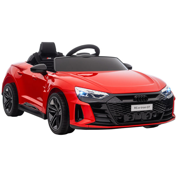 Auto elettrica AUDI RS e-tron GT sicura e robusta Rossa