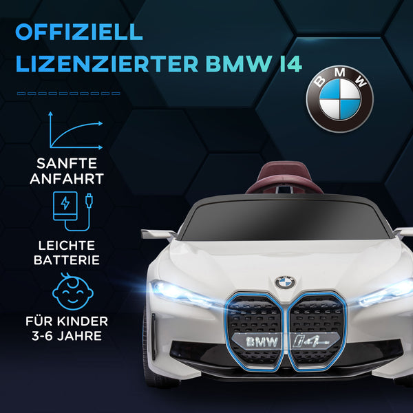 Elektroauto BMW-Design mit Fernbedienung 3-5 Jahre Weiss