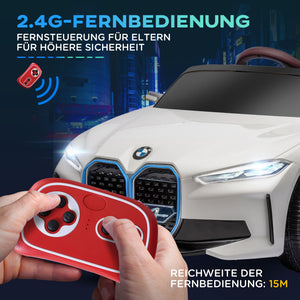 Elektroauto BMW-Design mit Fernbedienung 3-5 Jahre Weiss