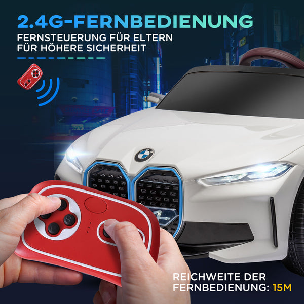 Elektroauto BMW-Design mit Fernbedienung 3-5 Jahre Weiss