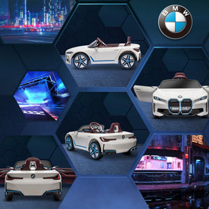 Elektroauto BMW-Design mit Fernbedienung 3-5 Jahre Weiss