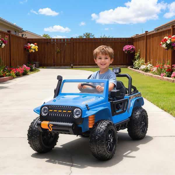 Elektroauto für Kinder 12V mit Fernbedienung und Musik 3-8 Jahre