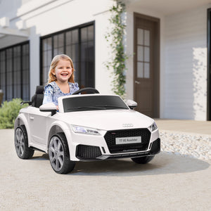 Elektroauto Kinderfahrzeug 12V 24G Musik Weiss
