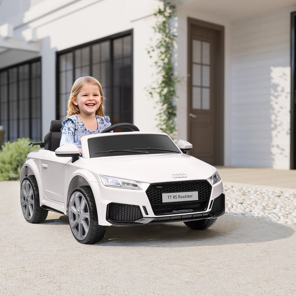 Elektroauto Kinderfahrzeug 12V 24G Musik Weiss