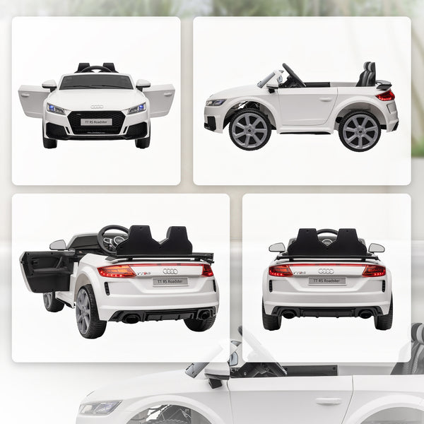 Elektroauto Kinderfahrzeug 12V 24G Musik Weiss