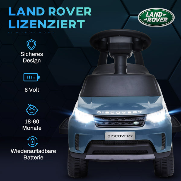 Auto elettrica Land Rover 2 in 1, adatta a bambini da 1,5 a 5 anni, azzurra