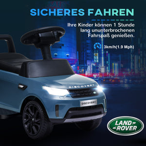 Auto elettrica Land Rover 2 in 1, adatta a bambini da 1,5 a 5 anni, azzurra