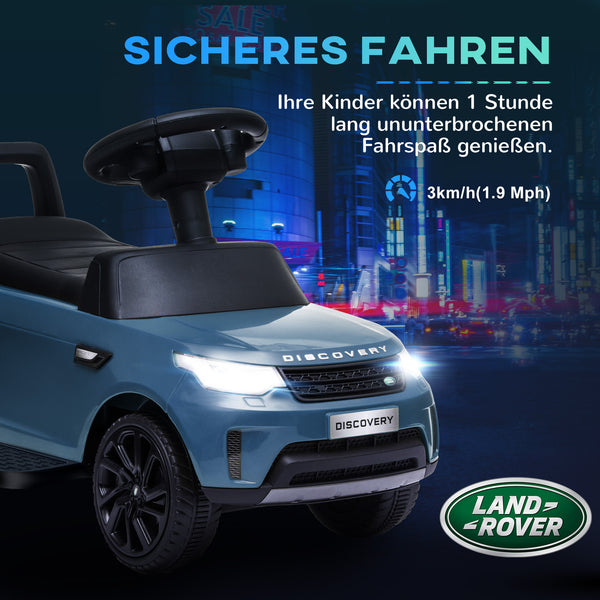 Auto elettrica Land Rover 2 in 1, adatta a bambini da 1,5 a 5 anni, azzurra