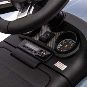 Auto elettrica Land Rover 2 in 1, adatta a bambini da 1,5 a 5 anni, azzurra