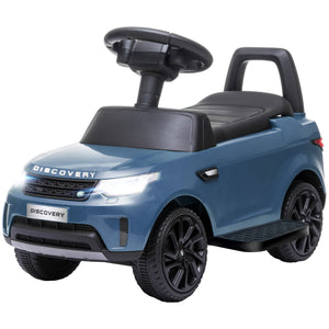Auto elettrica Land Rover 2 in 1, adatta a bambini da 1,5 a 5 anni, azzurra
