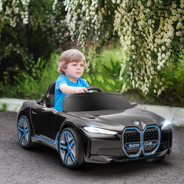 Elektrofahrzeug Kinderfahrzeug mit MP3 bis 5 km/h Schwarz