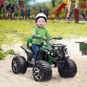 Elektroquad Kinderfahrzeug mit Licht und Musik 3-5 Jahre grün