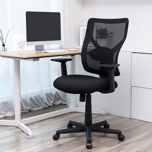 Ergonomischer Bürostuhl Schwarz