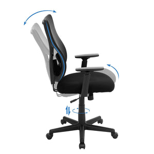 Ergonomischer Bürostuhl Schwarz