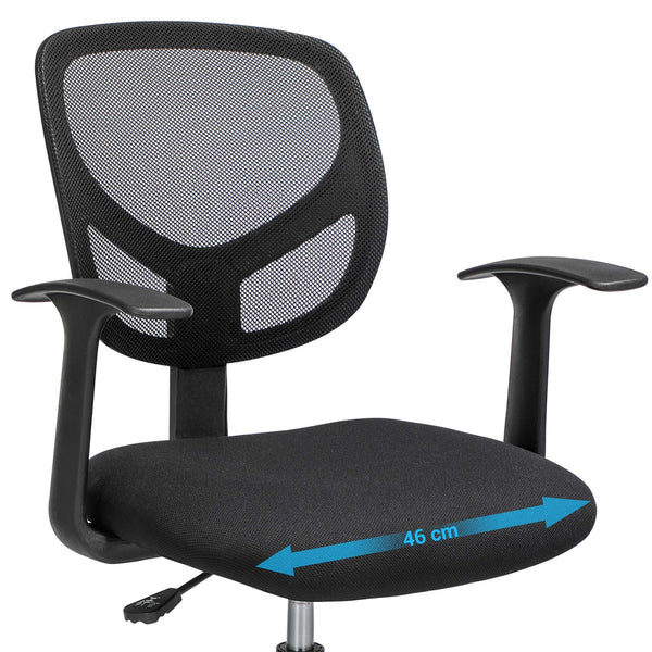 Ergonomischer Bürostuhl Schwarz