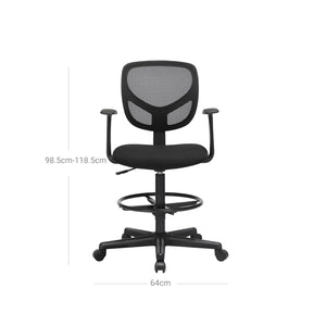 Ergonomischer Bürostuhl Schwarz