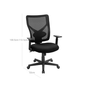 Ergonomischer Bürostuhl Schwarz