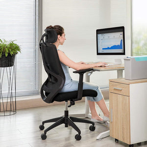 Ergonomischer Bürostuhl Schwarz