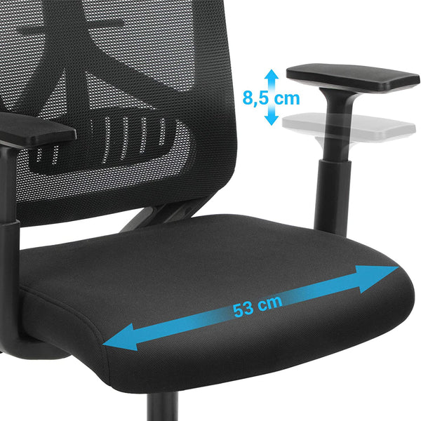 Ergonomischer Bürostuhl Schwarz